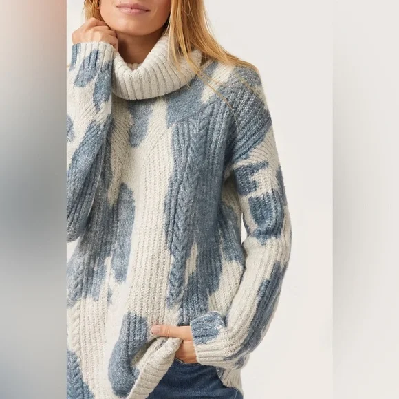 Pilcro Spotted Turtleneck Sweater From Anthropologie!!🔥🔥🔥 - Picture 2 of 16